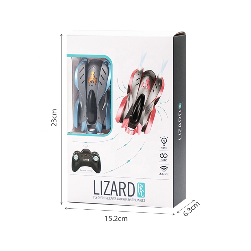 Masinuta de jucarie ZYTEQ®️, electrica, inteligenta, cu telecomanda, care sfideaza gravitatia, albastra [6]