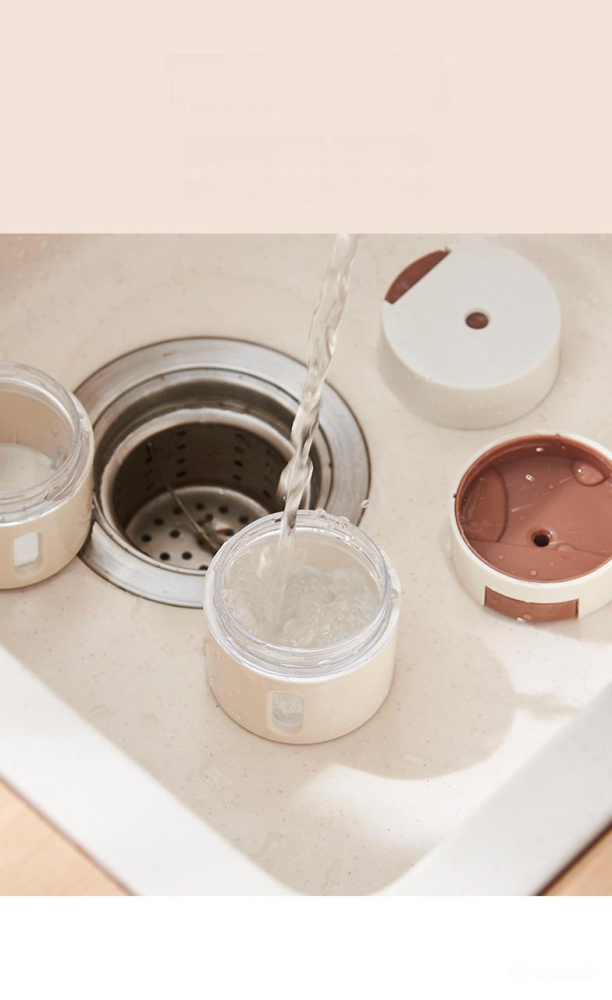 Set de 6 cutii de condimente magnetice ZYTEQ®️, montare pe perete, capac rotativ, detasabile, usor de curatat, culoare alba [13]