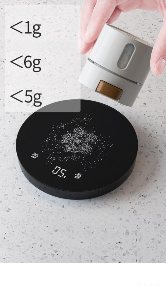 Set de 6 cutii de condimente magnetice ZYTEQ®️, montare pe perete, capac rotativ, detasabile, usor de curatat, culoare alba [5]