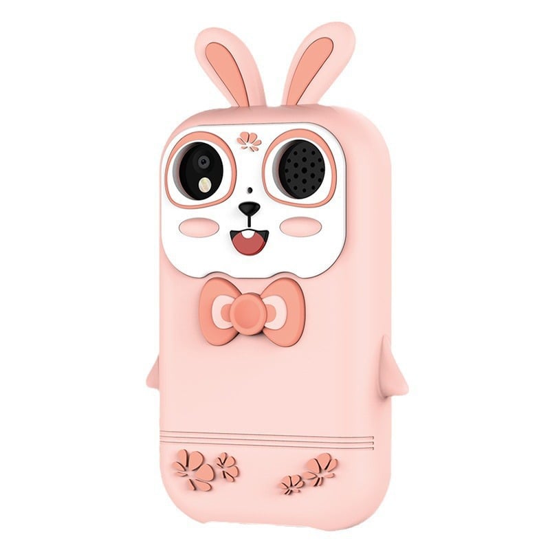 Telefon Mobil pentru Copii ZYTEQ® Q13 cu Ecran IPS 2.8'', Camera Foto/Video 1080P, Jocuri Educative, Card TF pana la 128GB, MP3 Player, Control Parental, Lanterna, Roz [1]