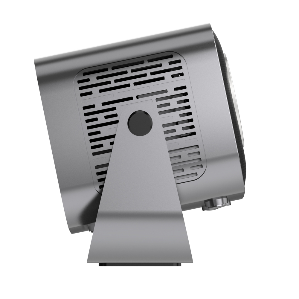 Videoproiector portabil ZYTEQ®️ V100, Smart, 300 ANSI lumeni, Android 12, WiFi 6 dual-band 4K 2.4G+5G, Bluetooth, rezolutie 1080P, cu telecomanda, negru [3]