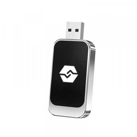 ACCESORII AUTO - Adaptor wireless CarPlay & Android Auto 2-in-1 Q1BZ , compatibil cu Apple iOS 10+ si Android 11+, WiFi 5GHz, Plug-and-Play, compact si usor, transmisie stabila, conexiune Bluetooth, negru
