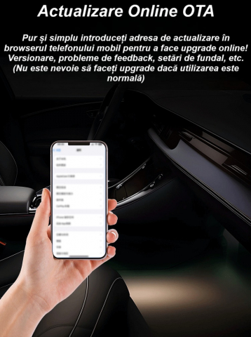 Adaptor wireless CarPlay & Android Auto 2-in-1 KM3, compatibil cu Apple iOS 10+ si Android 11+, WiFi 5GHz, Plug-and-Play, compact si usor, transmisie stabila, conexiune Bluetooth, negru [11]