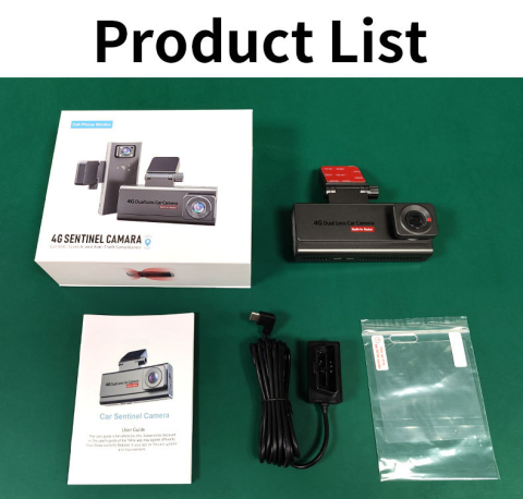 Camera video de bord auto ZYTEQ®️, 4G + Dual Lens, monitorizare live 24/7, Radar detection - alerte precise pentru miscare si impact, Night Vision, GPS - localizare exacta a vehiculului, Two-way Audio [9]