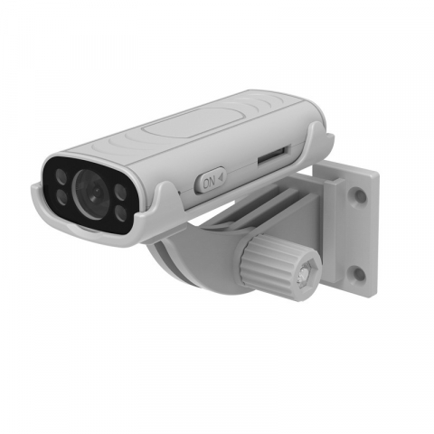 CASA - Camera wireless de supraveghere HD mini smart, 1080P, interior/exterior, viziune nocturna IR, detectare miscare, unghi larg, conexiune mobila, hotspot video integrat, consum de energie redus, alba