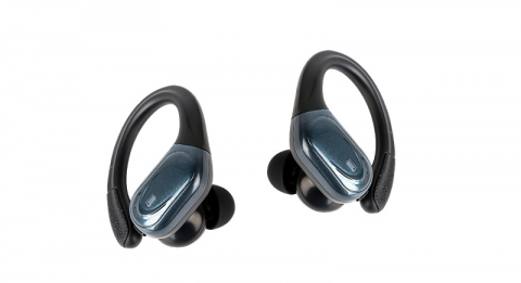 Casti wireless earbuds Bluetooth cu reducere activa hibrida a zgomotului, TWS, in ear, audio, microfon, afisaj digital, Bluetooth 5.3, latenta mica de 40 ms, rezistente la apa, negre [3]