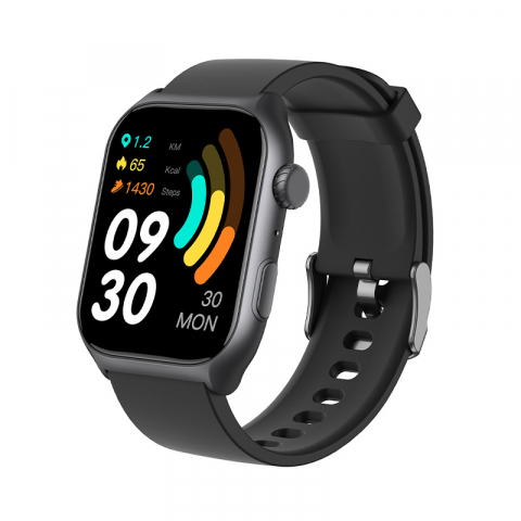 SMARTWATCH-URI - Ceas Smartwatch  GTS7 PRO, Sport, Bluetooth, Rezistent la Apa, Ecran 2.0", Monitorizare Activitati Fizice, Somn, Ritm Cardiac, Pedometru, Incarcare Magnetica, Moduri Sport, Android & iOS, Negru