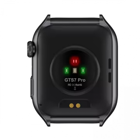 Ceas Smartwatch  GTS7 PRO, Sport, Bluetooth, Rezistent la Apa, Ecran 2.0", Monitorizare Activitati Fizice, Somn, Ritm Cardiac, Pedometru, Incarcare Magnetica, Moduri Sport, Android & iOS, Negru [3]