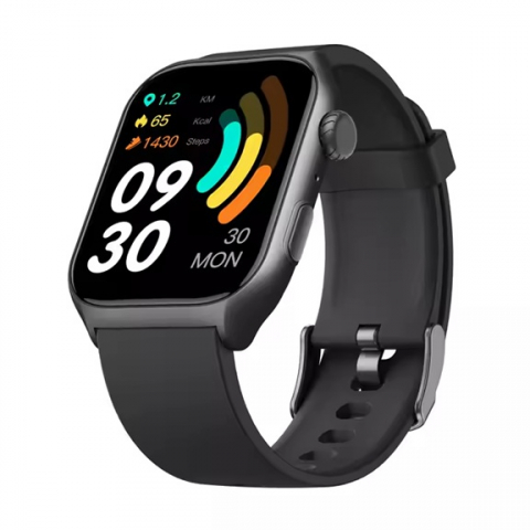 Ceas Smartwatch  GTS7 PRO, Sport, Bluetooth, Rezistent la Apa, Ecran 2.0", Monitorizare Activitati Fizice, Somn, Ritm Cardiac, Pedometru, Incarcare Magnetica, Moduri Sport, Android & iOS, Negru [1]
