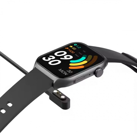 Ceas Smartwatch  GTS7 PRO, Sport, Bluetooth, Rezistent la Apa, Ecran 2.0", Monitorizare Activitati Fizice, Somn, Ritm Cardiac, Pedometru, Incarcare Magnetica, Moduri Sport, Android & iOS, Negru [5]