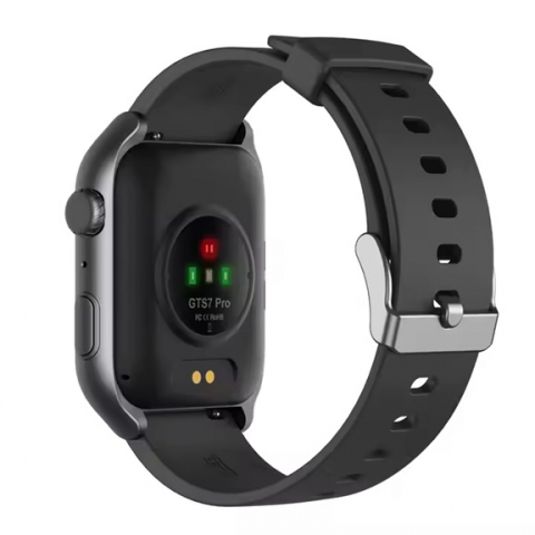 Ceas Smartwatch  GTS7 PRO, Sport, Bluetooth, Rezistent la Apa, Ecran 2.0", Monitorizare Activitati Fizice, Somn, Ritm Cardiac, Pedometru, Incarcare Magnetica, Moduri Sport, Android & iOS, Negru [4]