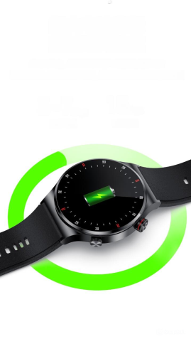 Ceas Smartwatch ZYTEQ® 1.28”, Apel Bluetooth, monitorizare sanatate, pedometru, notificari, incarcare magnetica, negru [9]