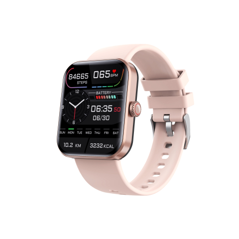Ceas smartwatch ZYTEQ®️, ecran 1.91", Bluetooth, inteligent, fitness, sport, rezistent la apa, functie smart numarat pasi, alarma, notificari apeluri, mesaje si social media, monitorizare ritm cardiac [5]