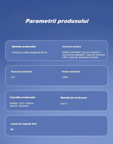 Compresor auto portabil, cu afisaj digital LED, lanterna LED, baterie externa, 150 PSI, 4 capete de umflare, pentru automobil, motocicleta, bicicleta, minge, barca, saltea, husa de depozitare, negru [11]
