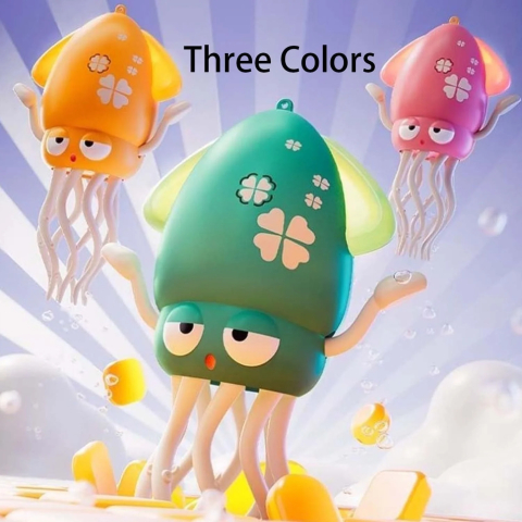 Jucarie caracatita magica dansatoare ZYTEQ® – aventura interactiva cu muzica, lumini si senzori, jucaria perfecta pentru micii exploratori 1-6 ani, roz [4]