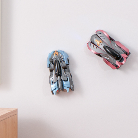 Masinuta de jucarie ZYTEQ®️, electrica, inteligenta, care sfideaza gravitatia, albastra [2]