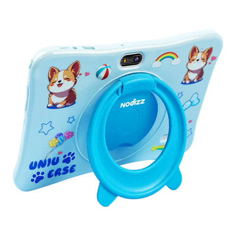 Tableta educationala ZYTEQ®️ pentru copii, 7 inch, 16GB RAM + 1TB ROM, Android, 3-12 ani, aplicatii Play Store, carcasa rezistenta, jocuri distractive, ecran tactil HD, Bluetooth, WiFi, 3200mAh, albas [1]