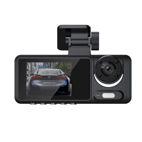 Camera video de bord auto S16 Full HD 1080P, WDR, 170°, 3 lentile, Wi-Fi, ecran IPS de 2 inch, filmare zi si noapte, inregistrare in bucla, Night Vision, detectare miscare, parcare asistata, neagra [4]